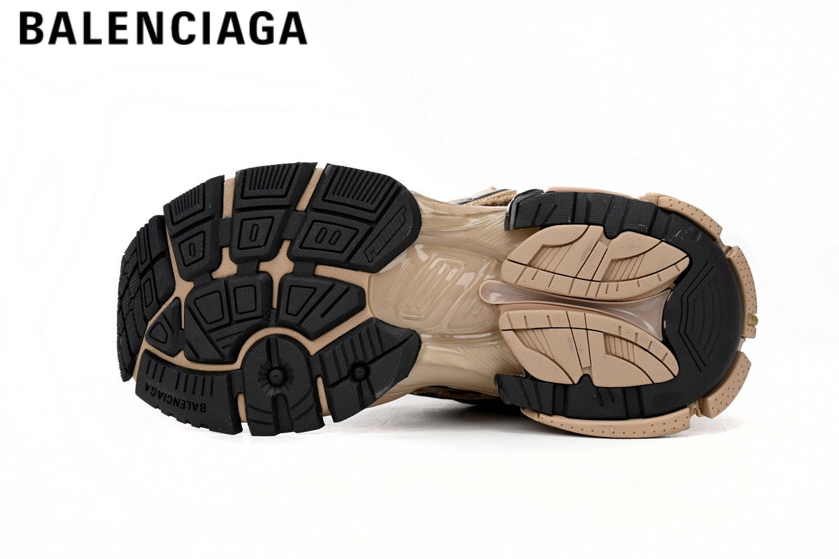 Balenciaga Runner men's shoes women sneakers¡ª Beige / Black