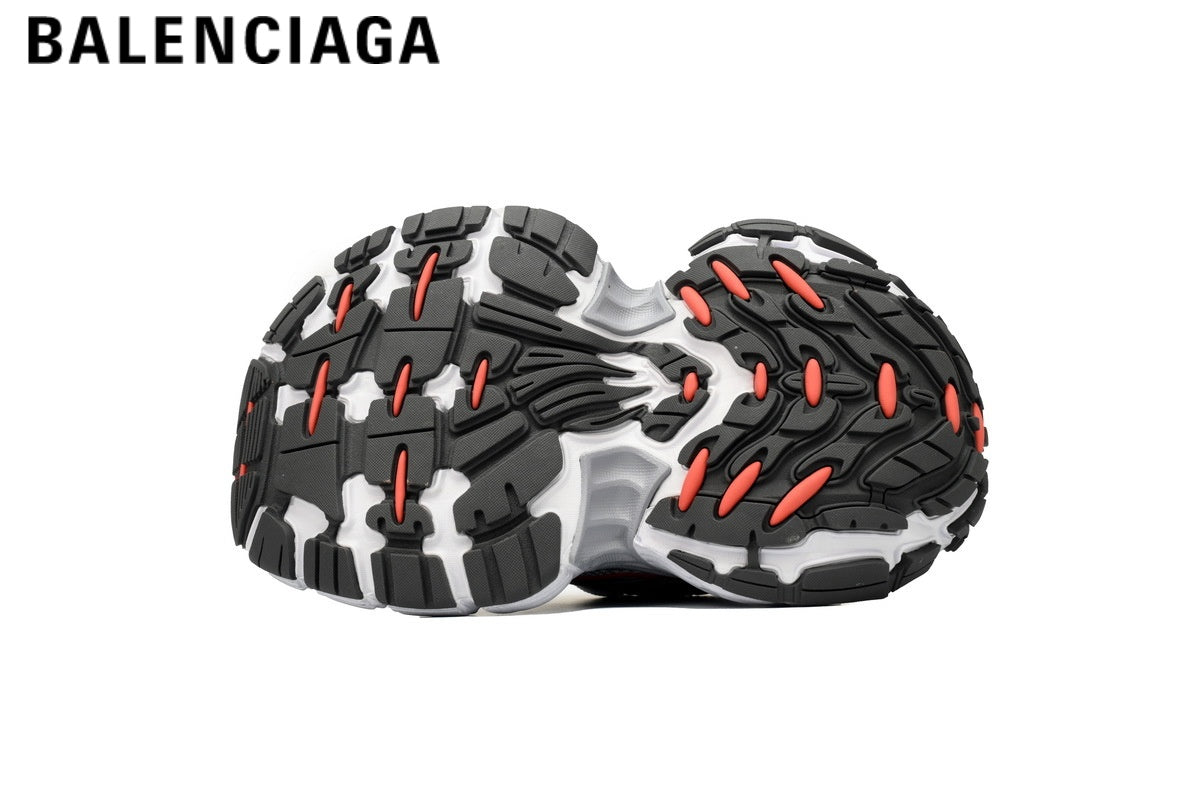 Balenciaga Cargo men's shoes women sneakers ¡ª White / Black / Red