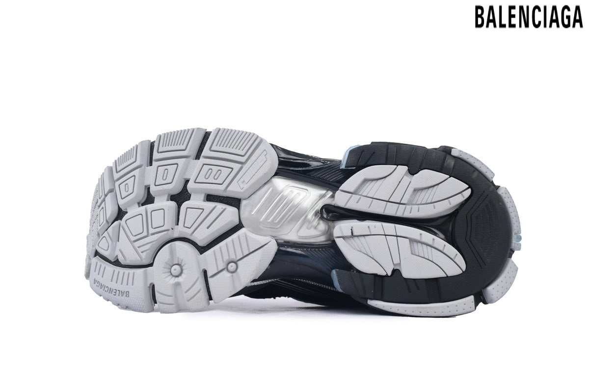 Balenciaga Runner men's shoes women sneakers ¨C Black & Silver