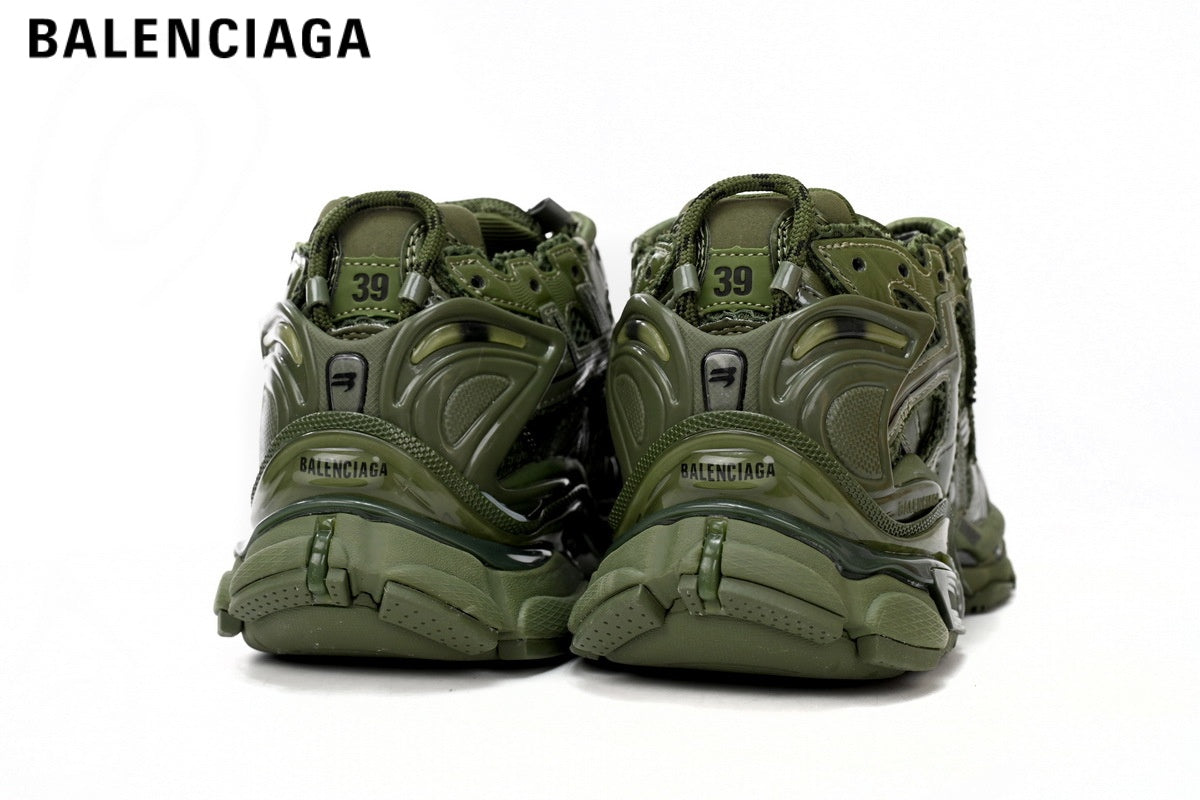 Balenciaga Runner men's shoes  women sneakers ¡ª Green