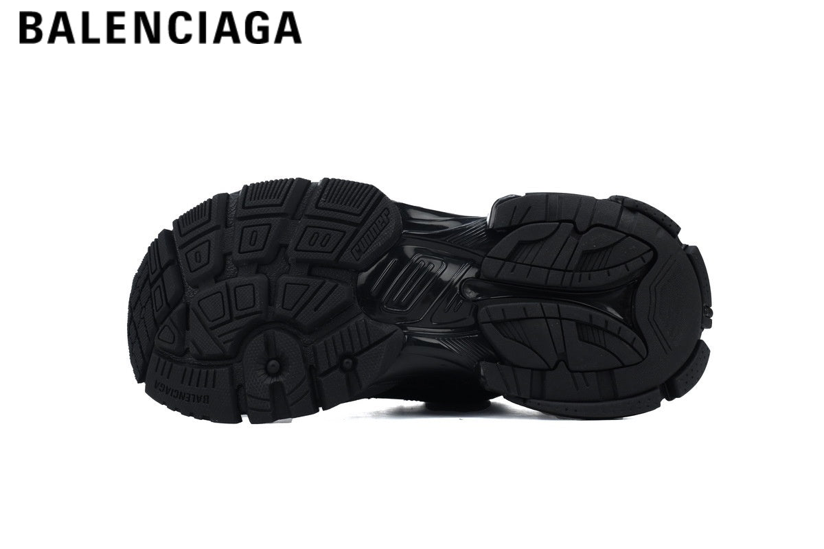 Balenciaga Runner men's shoes  women sneakers ¡ª Full Black