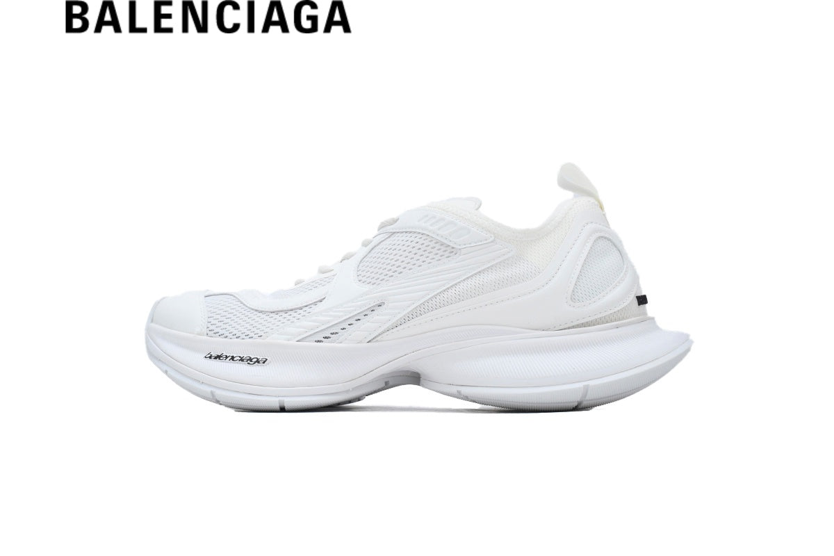 Balenciaga Circuit men's shoes  women sneakers White