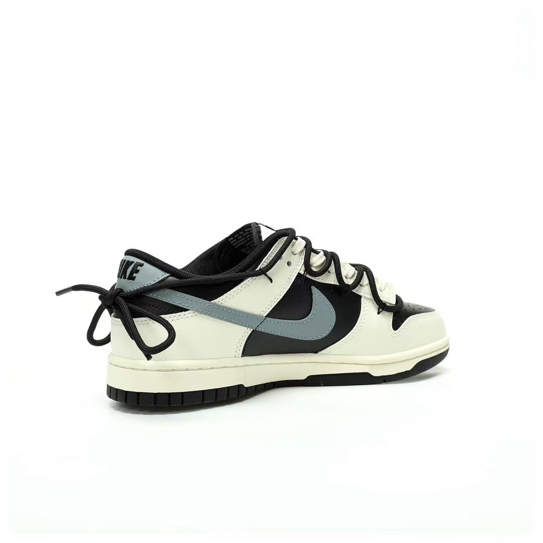 Nike Dunk Low Custom Deconstructed ¡ª Off-White / Black / Grey