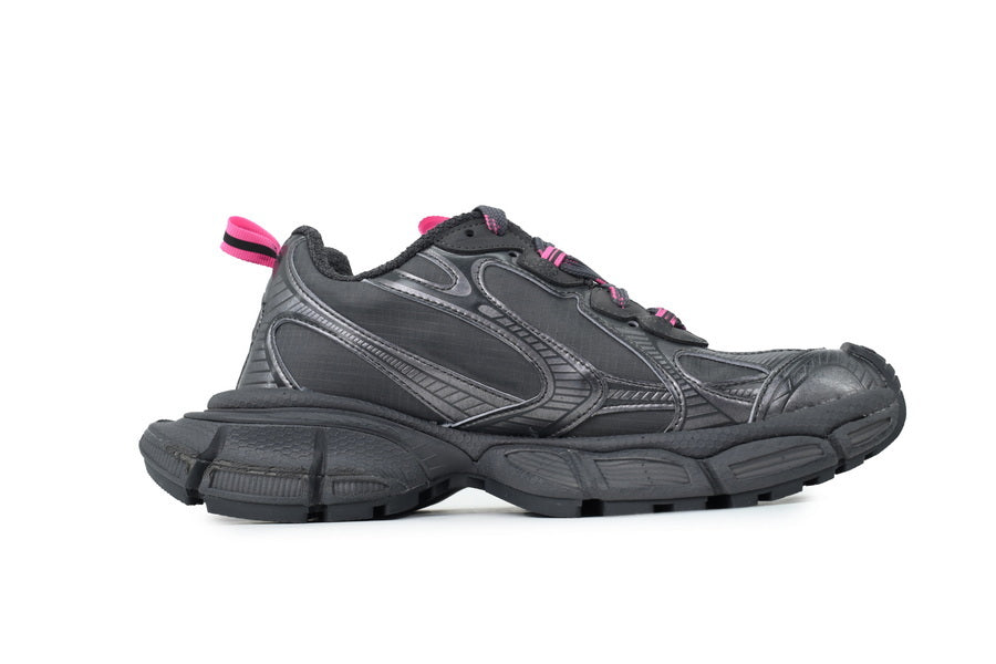 Balenciaga 3XL  men's shoes Track Sneaker ¨C Low-Top Chunky Sole  Black and pink