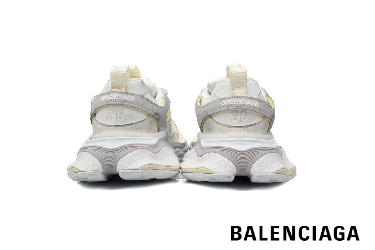 Balenciaga Runner men's shoes  women sneakers¨C White & Beige