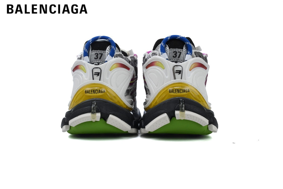 Balenciaga Runner men's shoes  women sneakers¡ª Multicolor