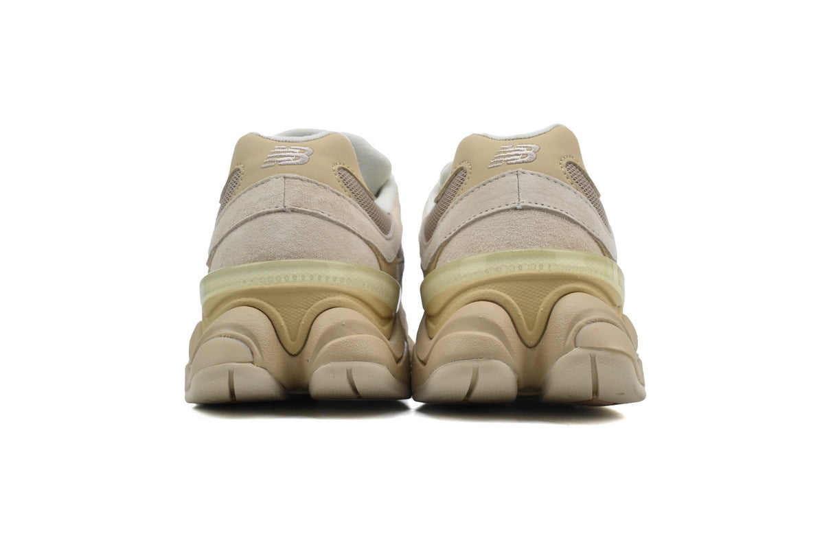 New Balance 9060 Women's & Men's Beige Sand Cream Chunky Retro Sneakers