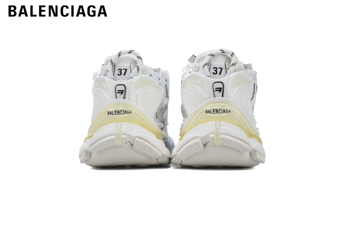 Balenciaga Runner men's shoes  women sneakers ¡ª White
