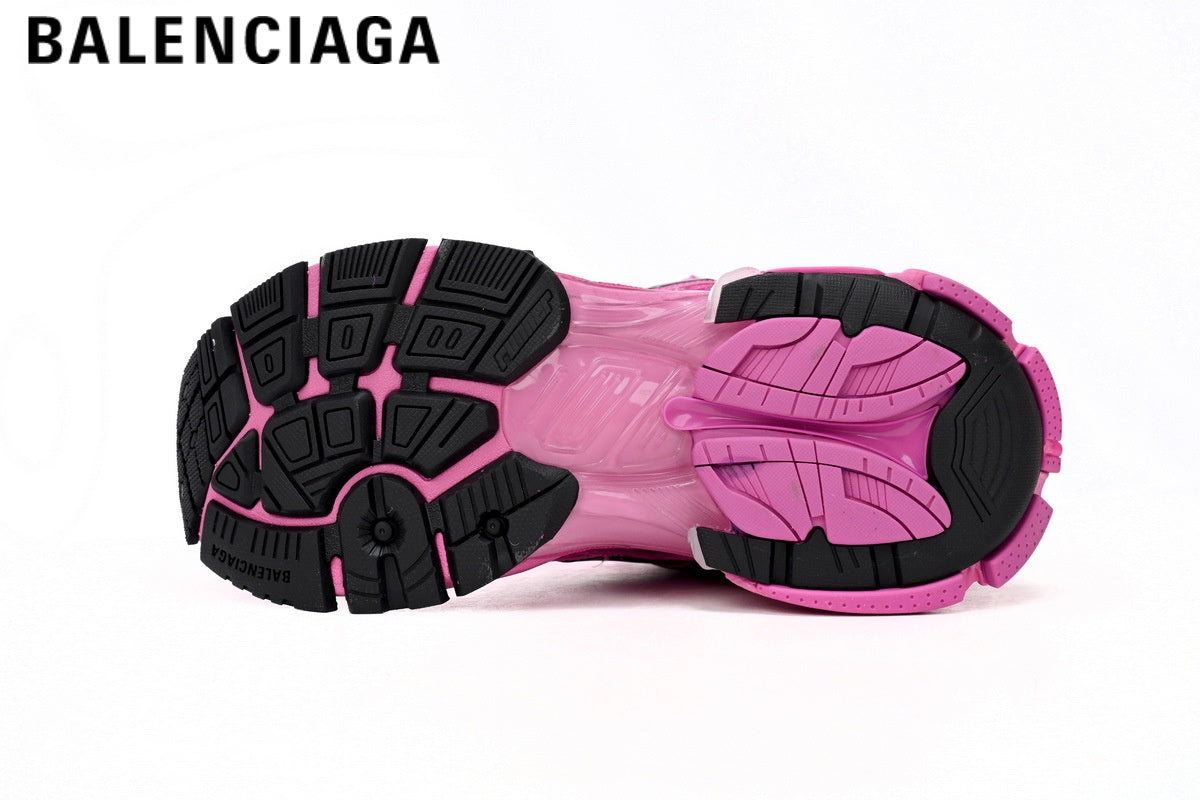 Balenciaga Runner men's shoes  women sneakers ¡ª Pink / Black