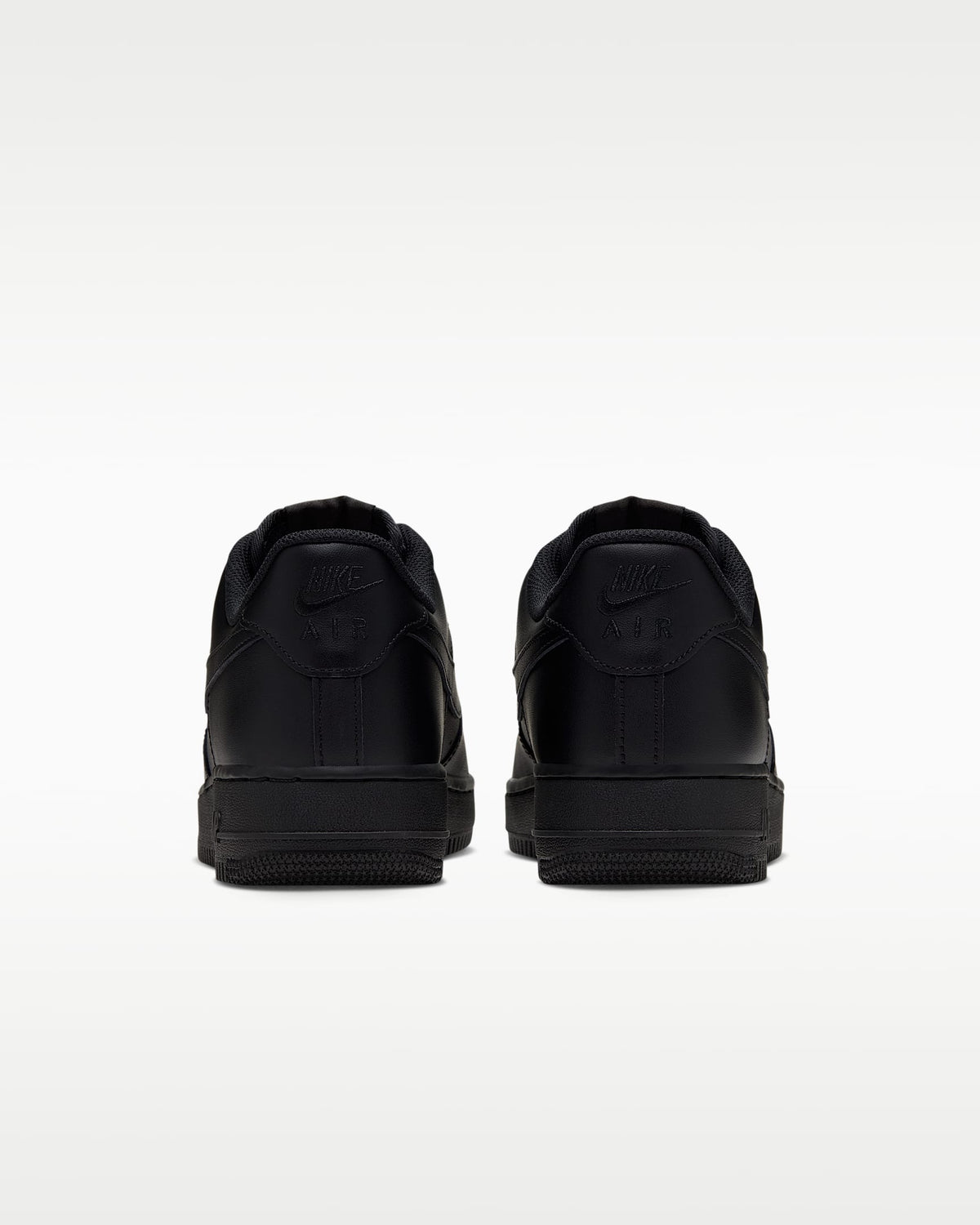 Nike Air Force 1 '07 Triple Black Sneakers mens low top shoes