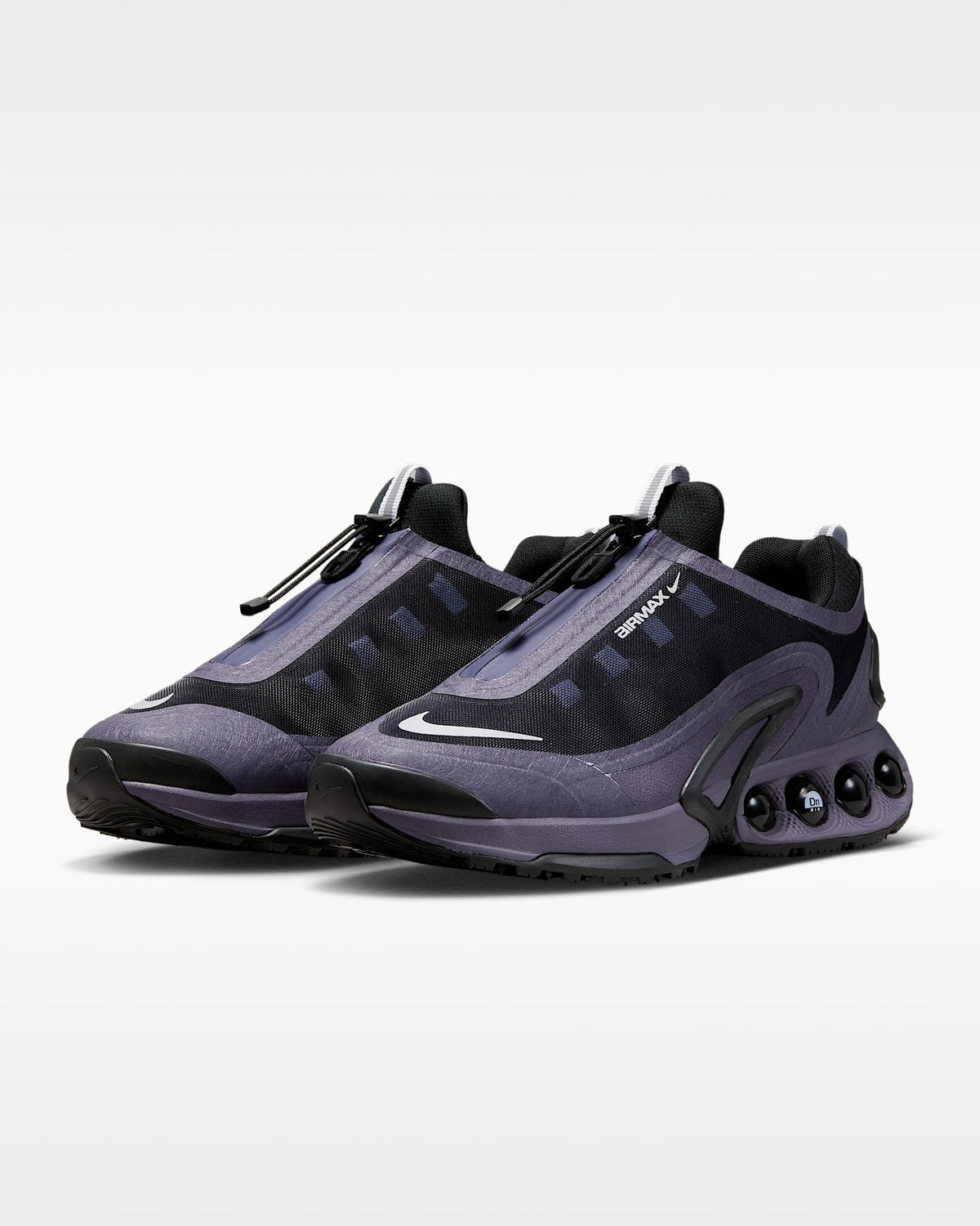 Nike Air Max DN Roam ¨C Purple / Black Mesh Athletic Sneakers
