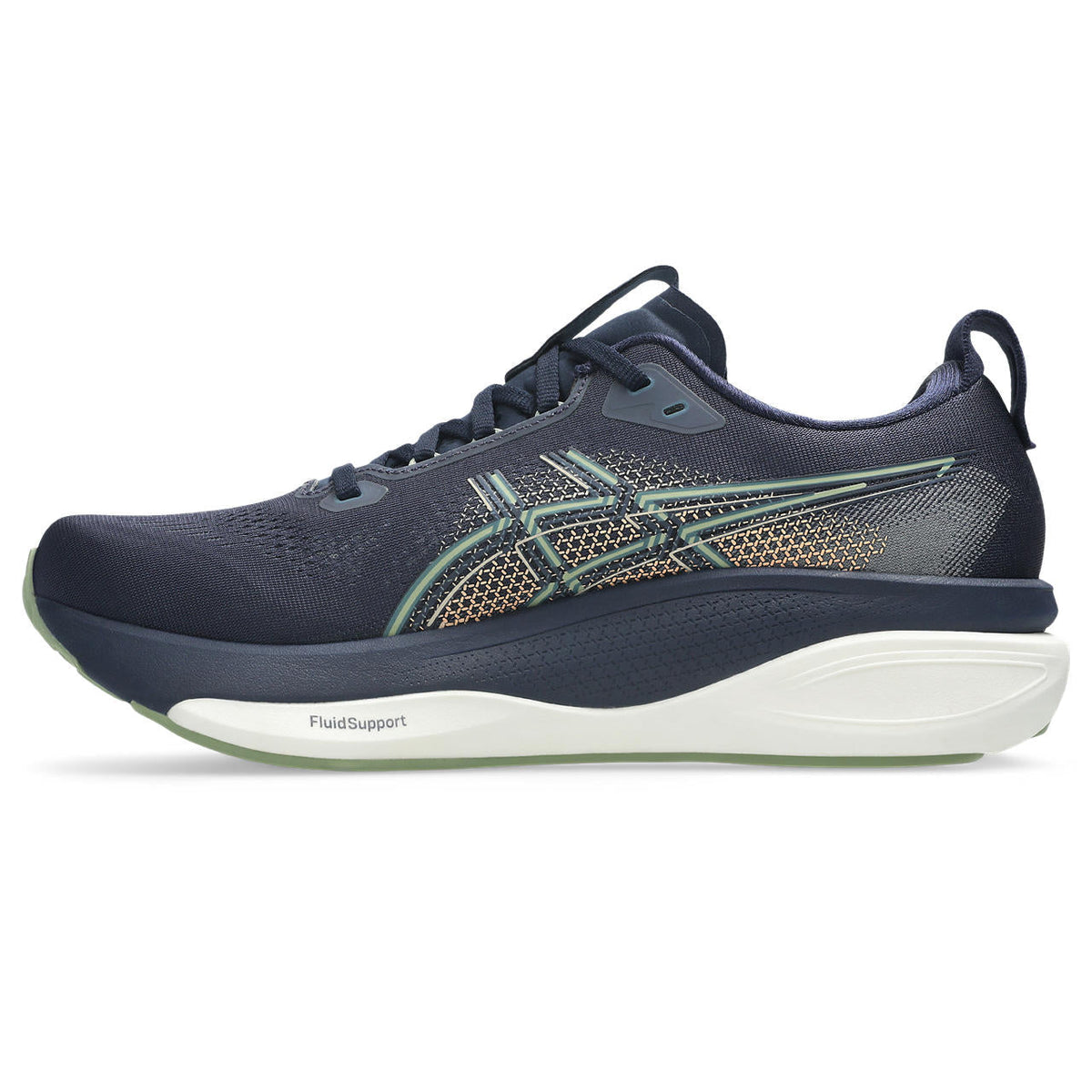 Asics  shoes  neutral running shoes mens  sneakers Gel-Kayano 33 Midnight Navy / Antique Gold