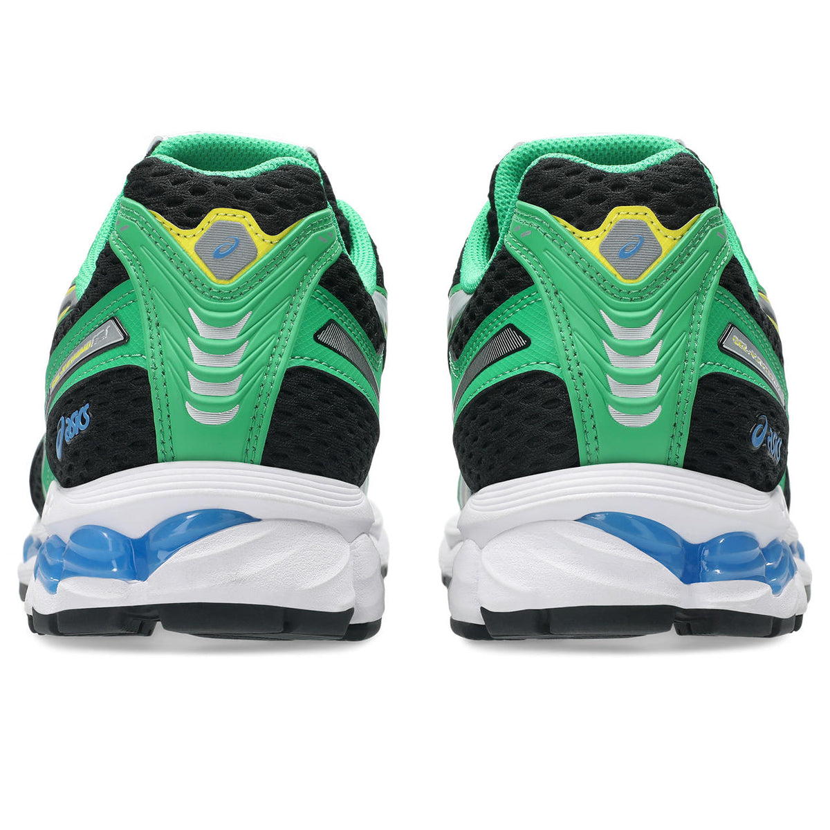 Asics  shoes  neutral running shoes mens  sneakers Gel-Nimbus 9 Green / Black / Silver / Yellow
