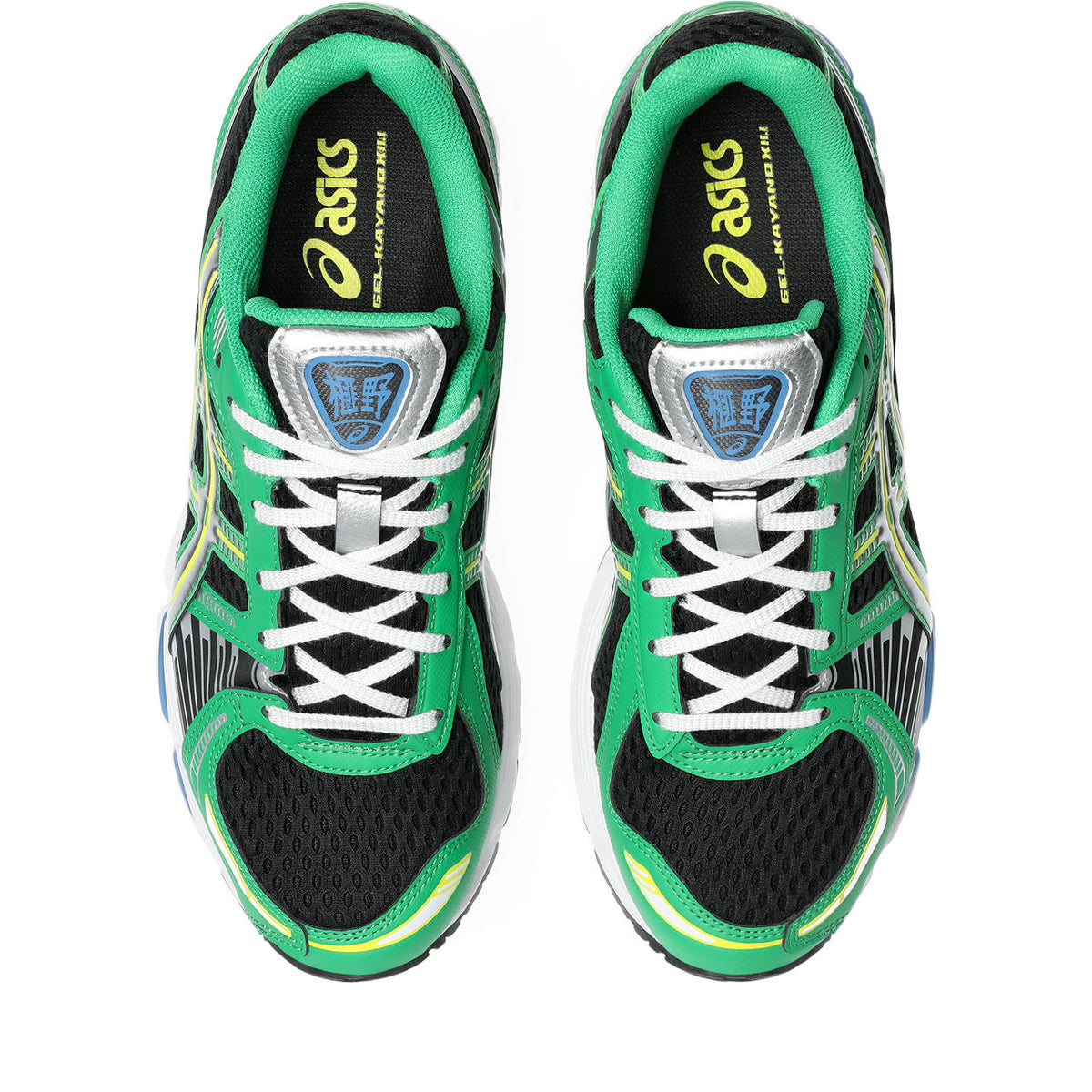 Asics  shoes  neutral running shoes mens  sneakers Gel-Nimbus 9 Green / Black / Silver / Yellow