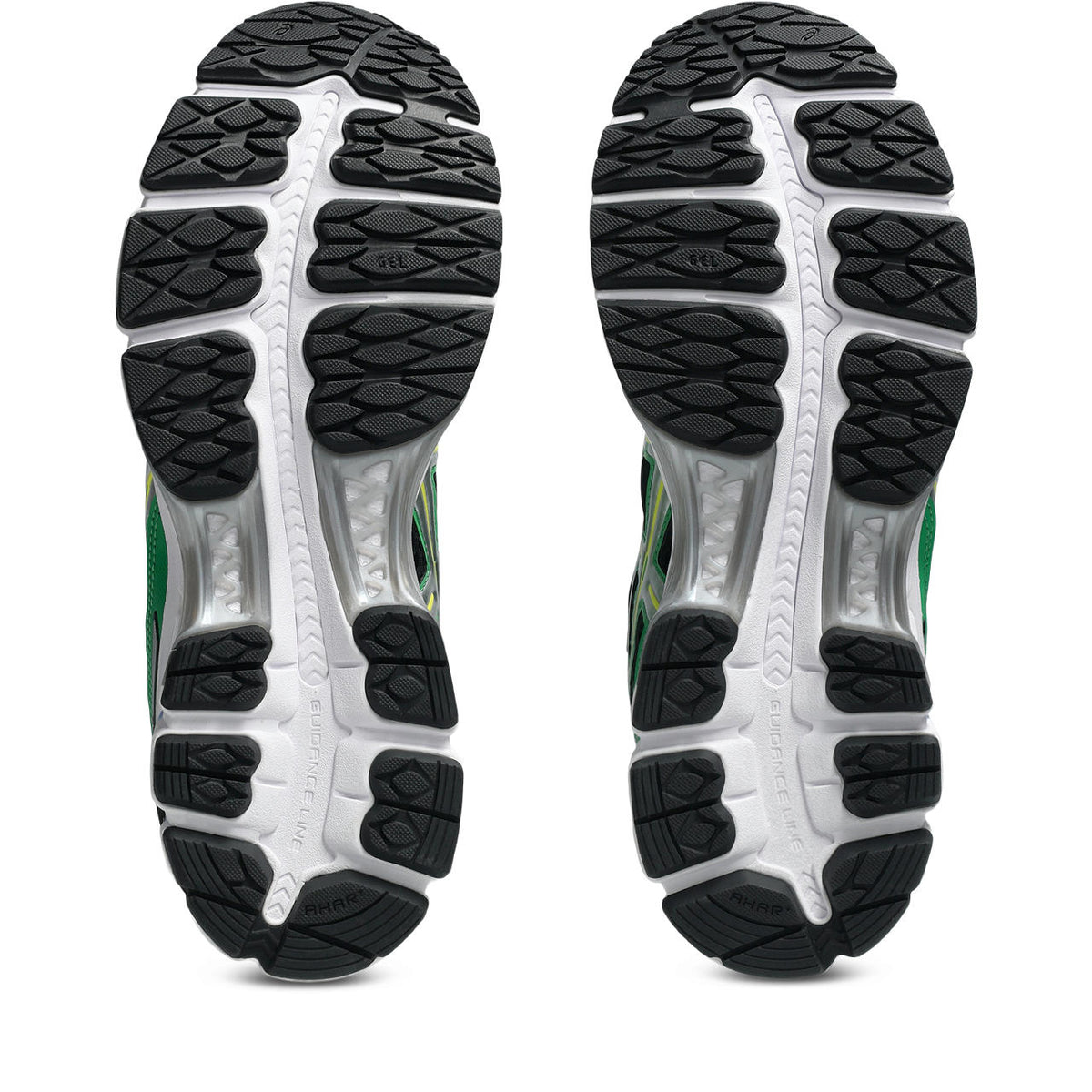 Asics  shoes  neutral running shoes mens  sneakers Gel-Nimbus 9 Green / Black / Silver / Yellow