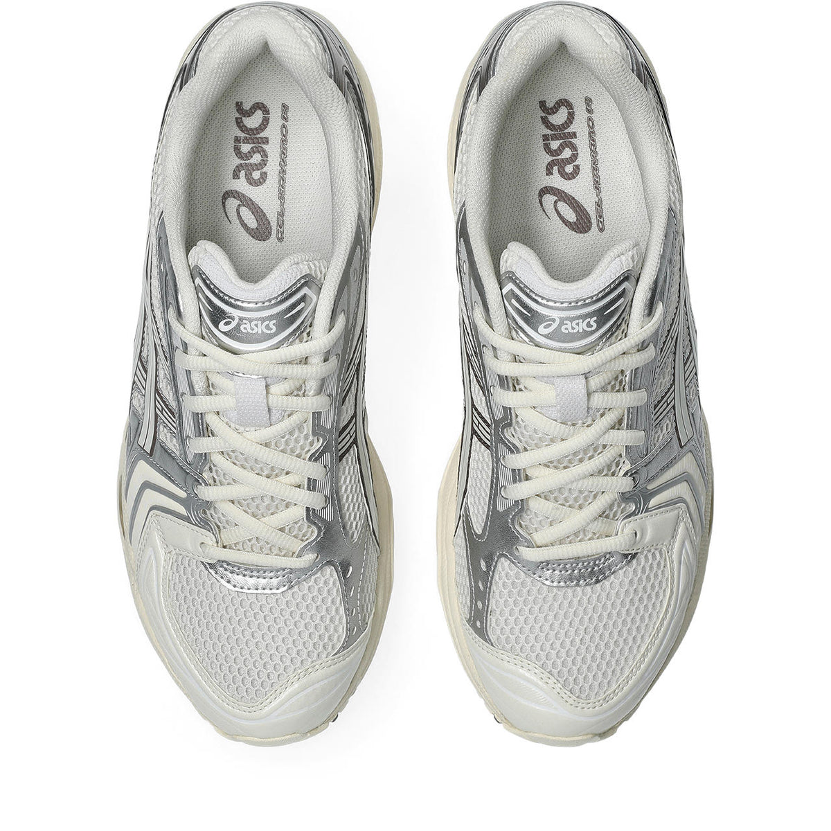 Asics  shoes  neutral running shoes mens  sneakers Gel-Kayano 14 Cream / Metallic Silver / Dark Taupe