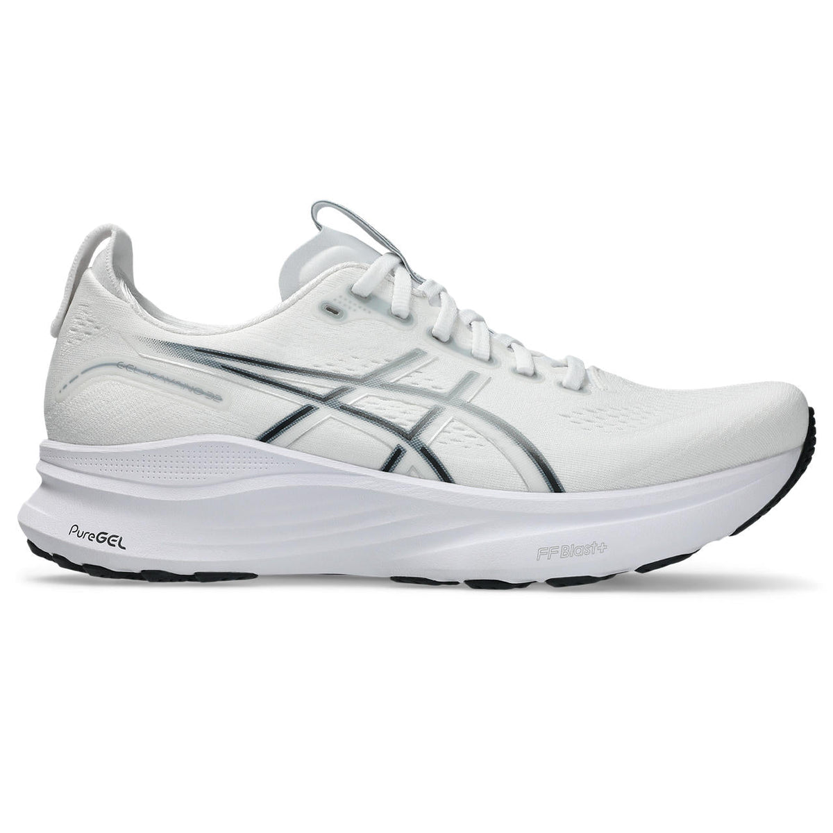 Asics  shoes  neutral running shoes mens  sneakers Gel-Kayano 32 White / Metallic Silver
