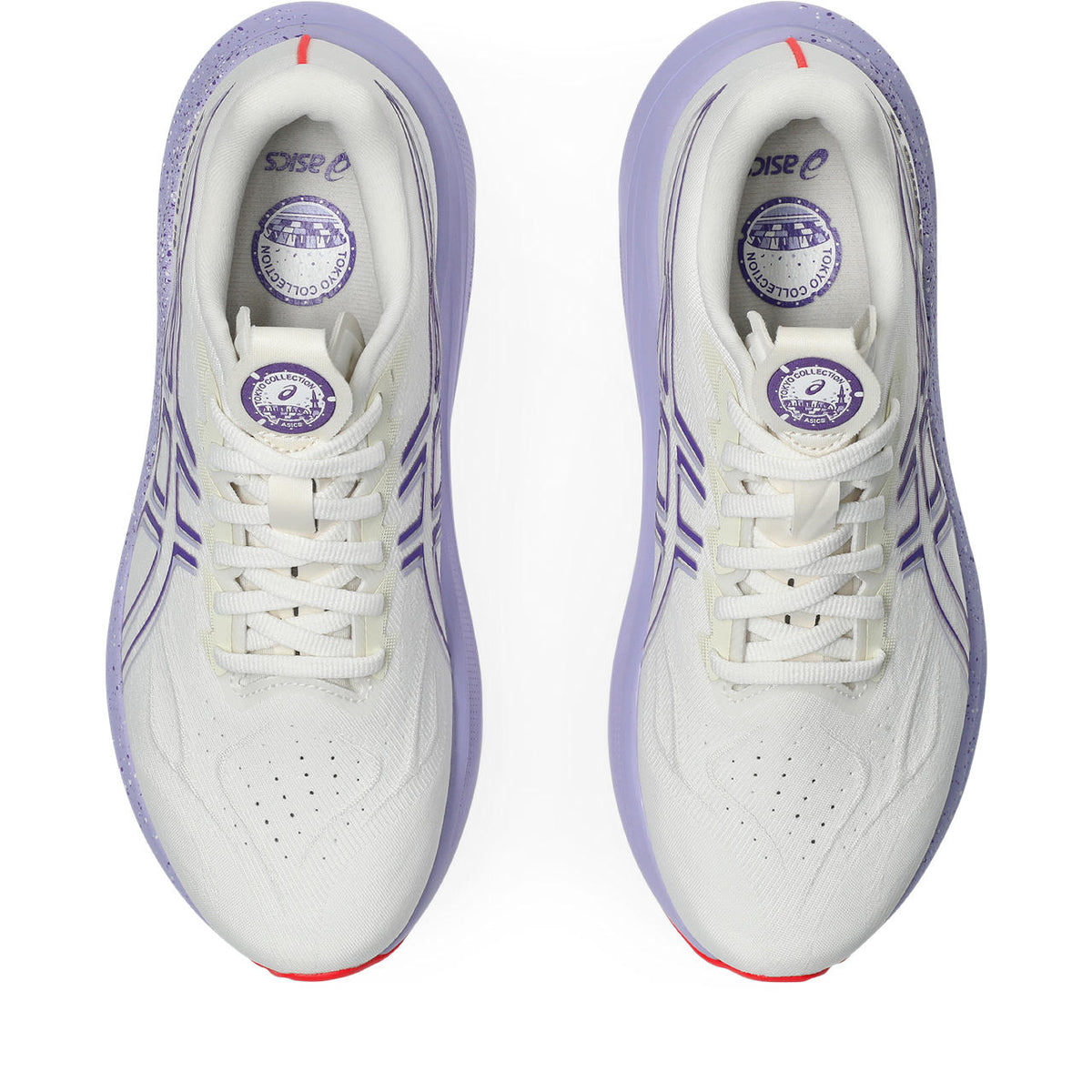 Asics womens shoes  neutral running shoes mens  sneakers GT-2000 14 White / Purple / Red