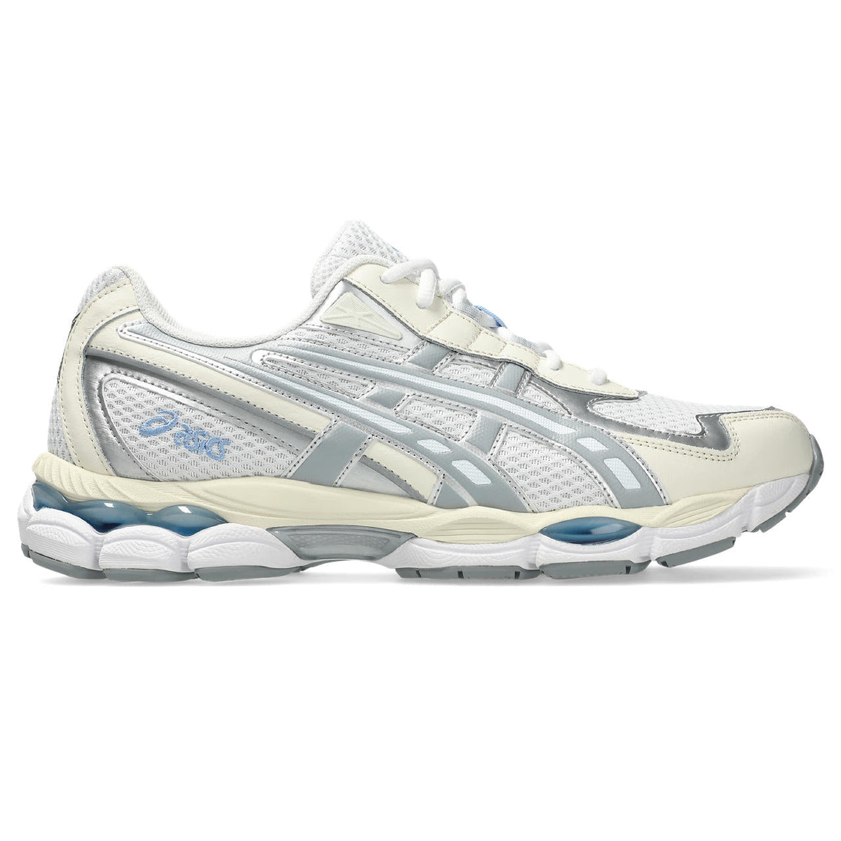 Asics womens shoes  neutral running shoes mens  sneakers Gel-NYC ¨C Cream/Silver Sneaker