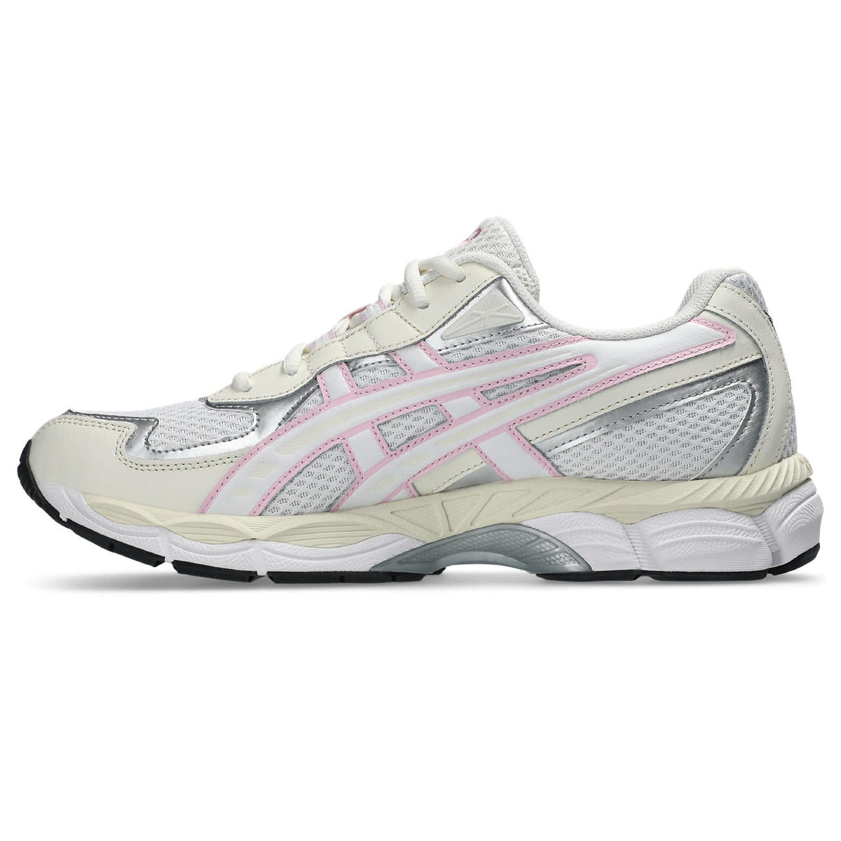Asics womens shoes  neutral running shoes mens  sneakers Gel-NYC ¨C Cream/Silver/Pink Sneaker