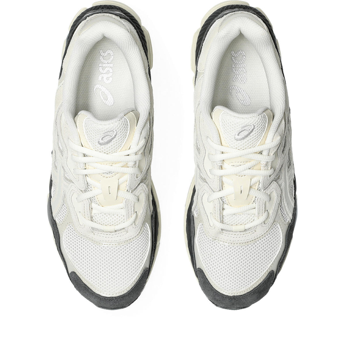 Asics womens shoes  neutral running shoes mens  sneakers Gel-Nimbus 24 ¨C Cream/Black/Navy Sneaker