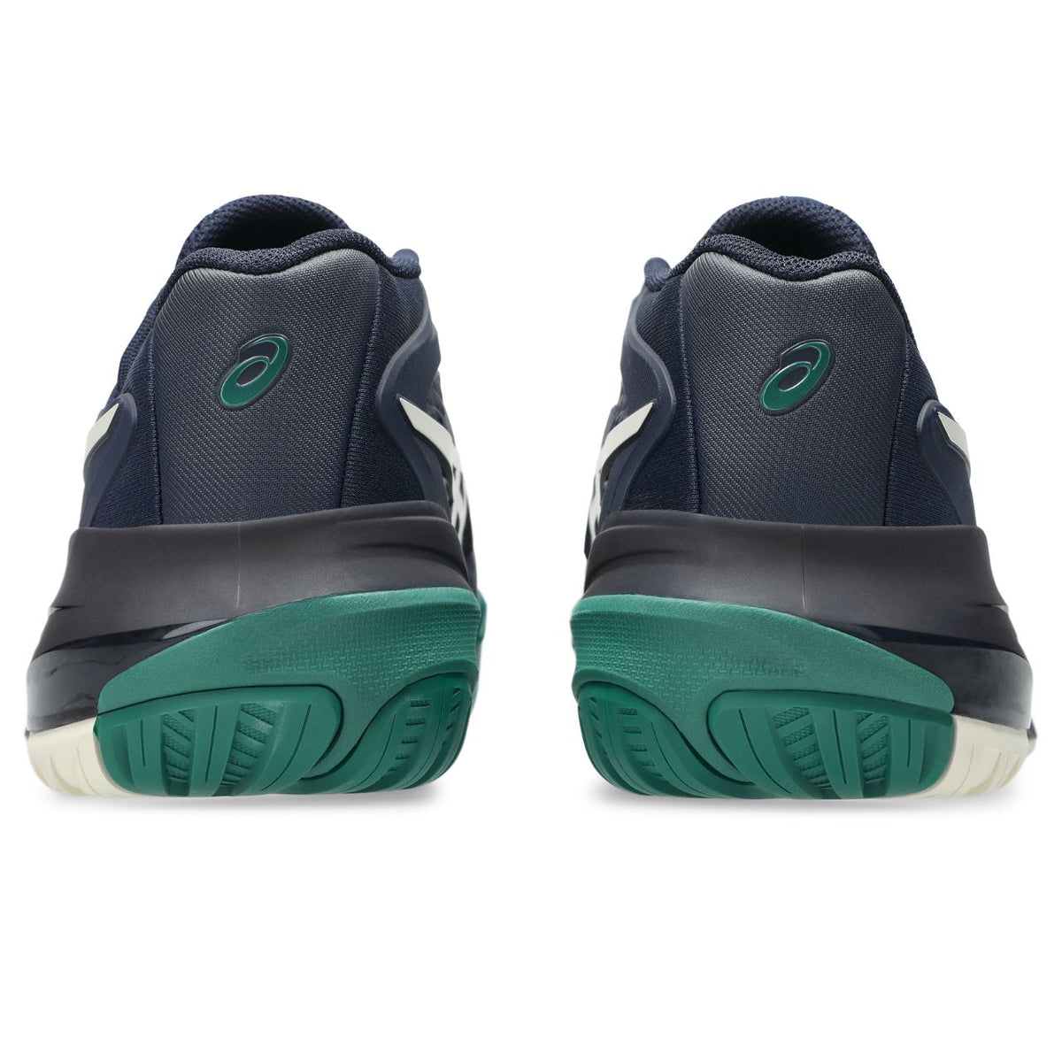 Asics womens shoes  neutral running shoes mens  sneakers Gel-Resolution ¨C Navy/Off-White/Green Tennis Sneaker
