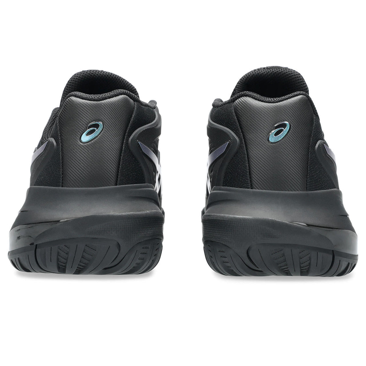 Asics womens shoes  neutral running shoes mens  sneakers Gel-Resolution ¨C Black/Iridescent Blue Tennis Sneaker