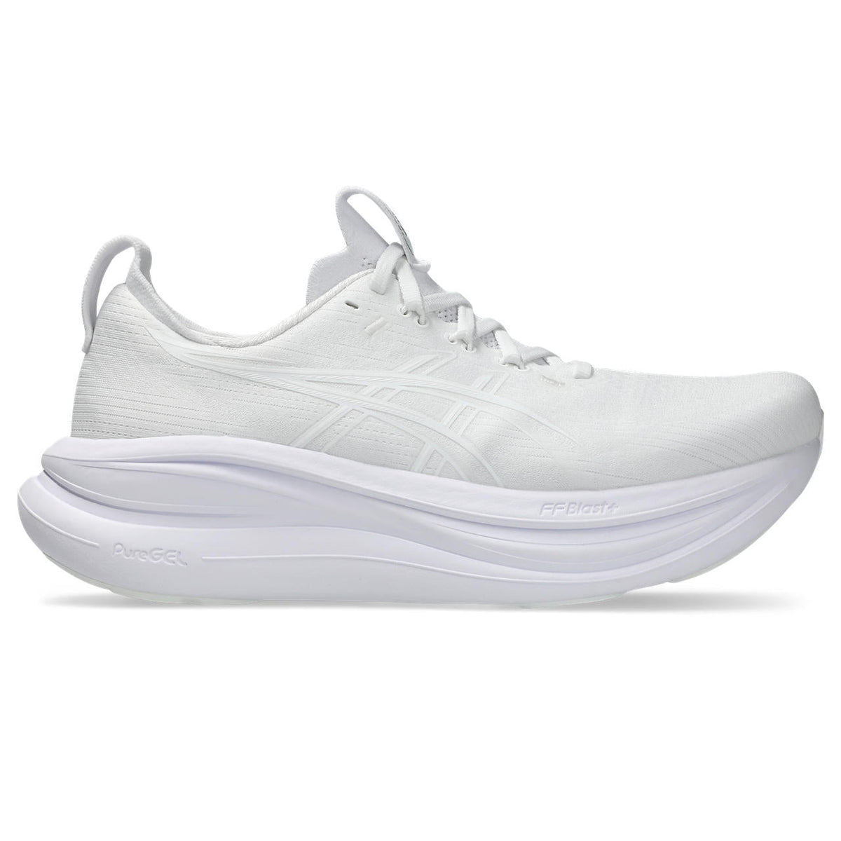 Asics womens shoes  neutral running shoes mens  sneakers  Gel-Nimbus 28 ¨C Triple White Running Shoe