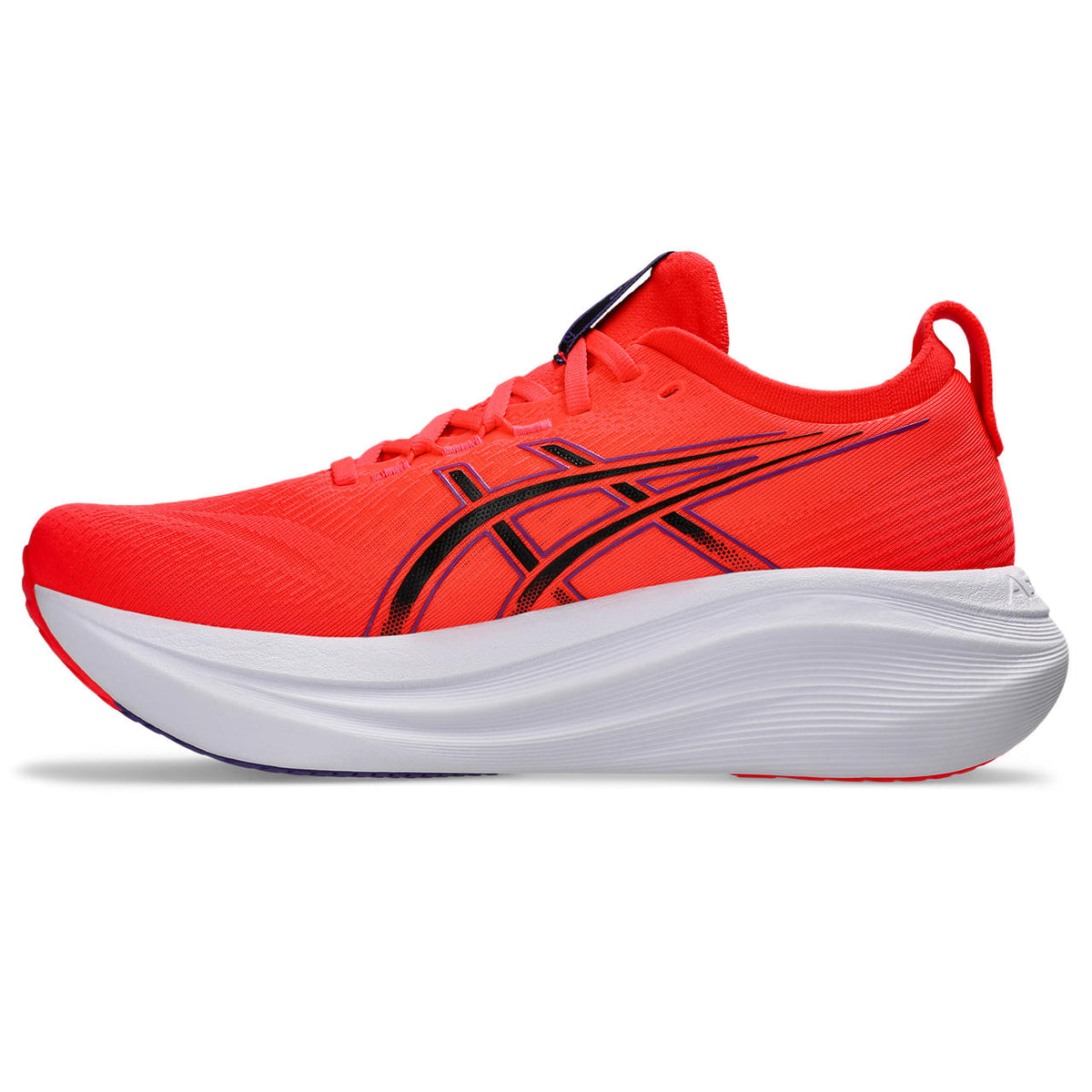 Asics womens shoes  neutral running shoes mens  sneakers  Gel-Nimbus 28 ¨C Red/Black/Purple Running Shoe