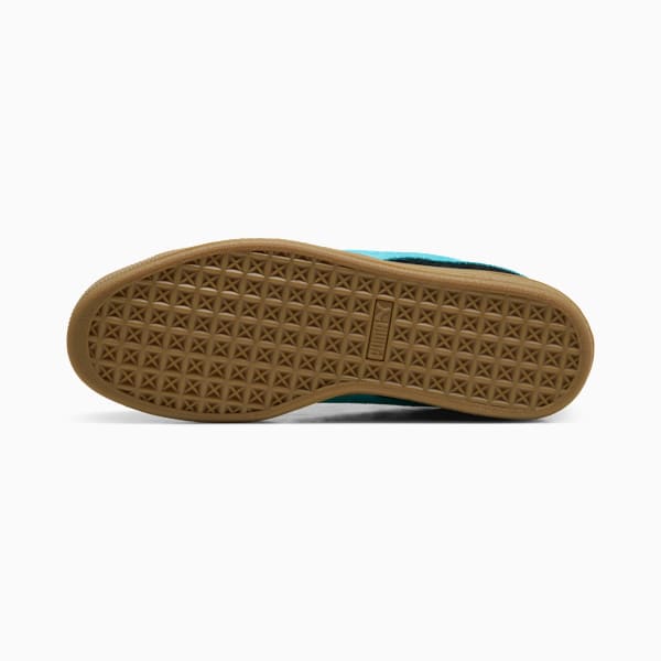 PUMA Suede Classic Black-Teal-Orange Gum Sole puma shoes for men  womens shoes  roma shoes
