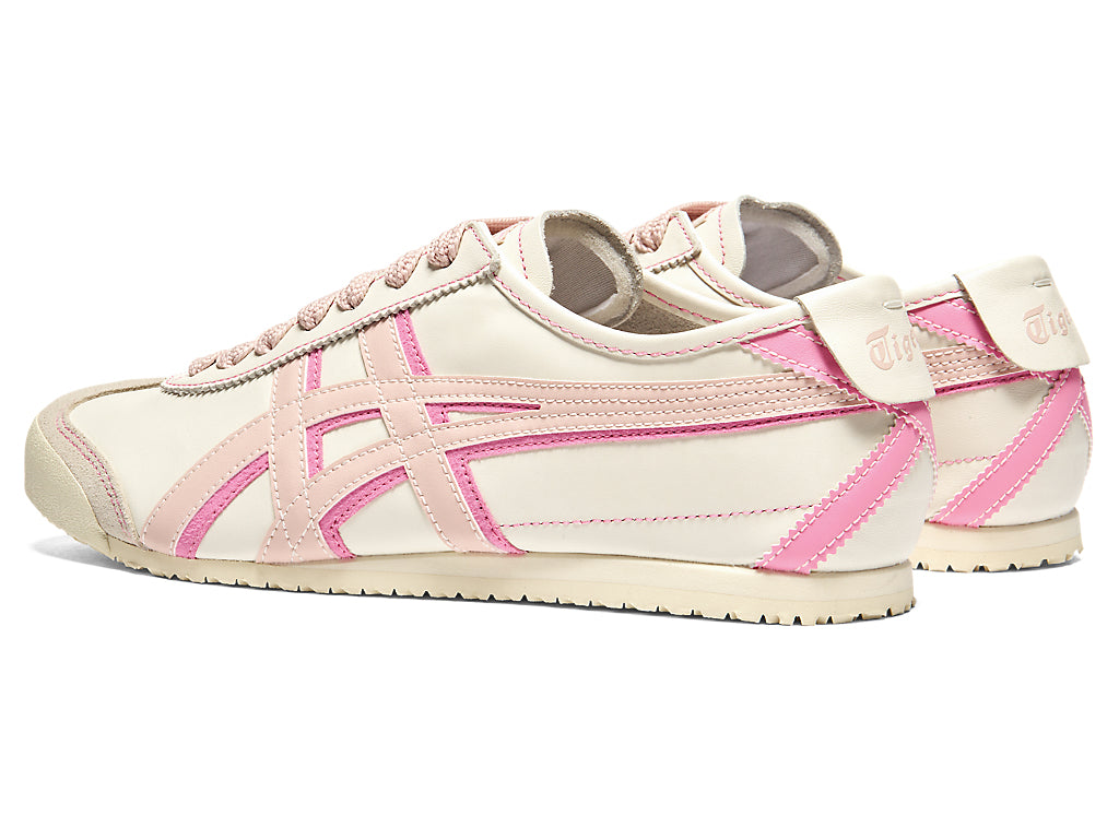Onitsuka Tiger Mexico 66 Unisex Sneakers ¨C Cream / Pink running shoes women asics mens shoes