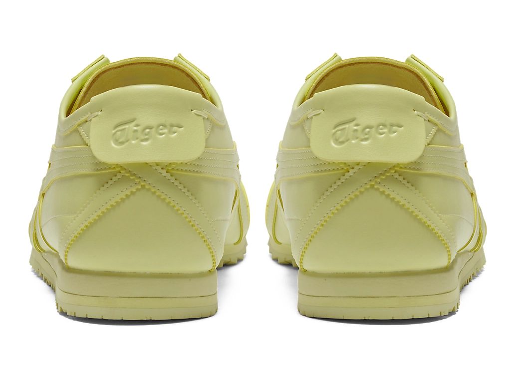 Onitsuka Tiger Mexico 66 Unisex Sneakers ¨C Light Yellow Leather  running shoes women asics mens shoes
