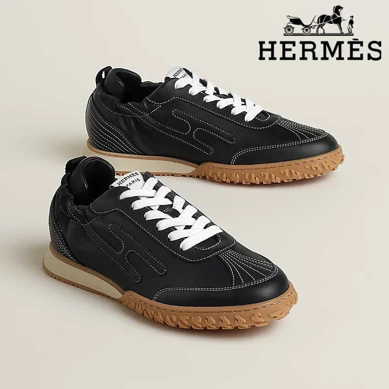 Herm¨¨s womens shoes men sneaker Trail Black Sneaker