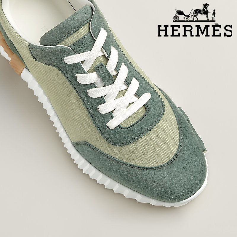 Herm¨¨s Bouncing Sage Green Sneaker