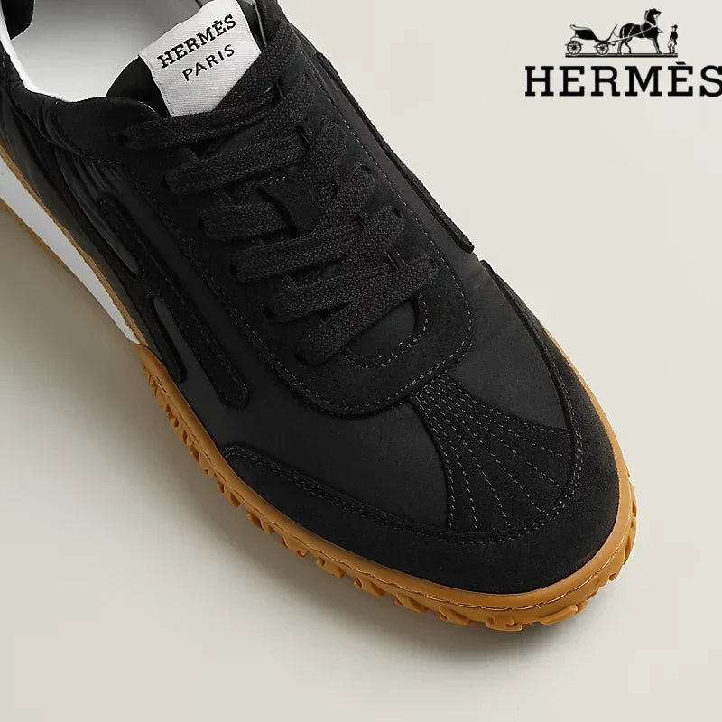 Herm¨¨s Black Bouncing Sneakers