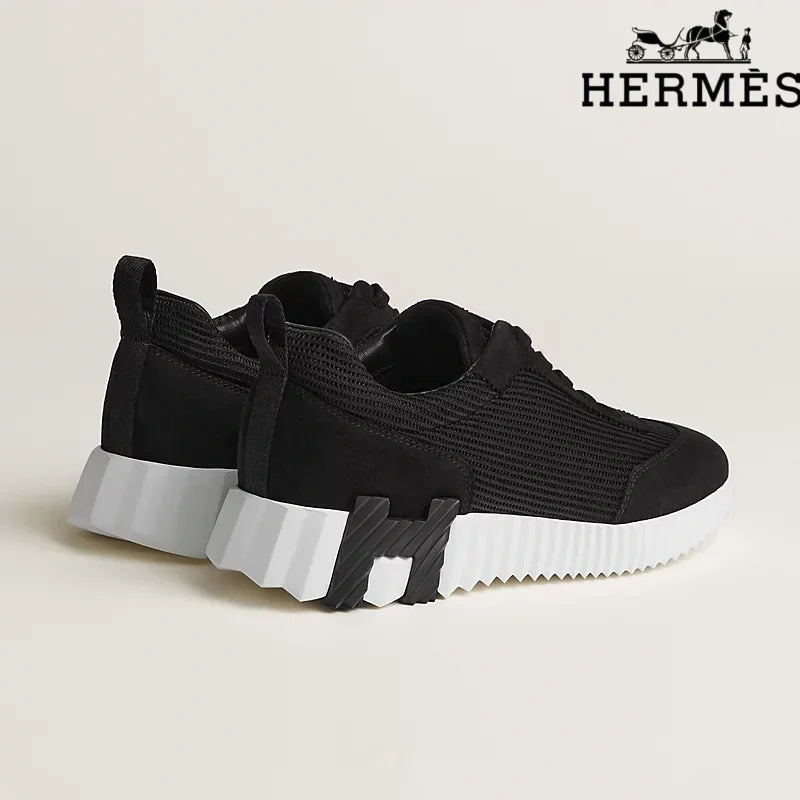 Herm¨¨s Black Electric Sneakers