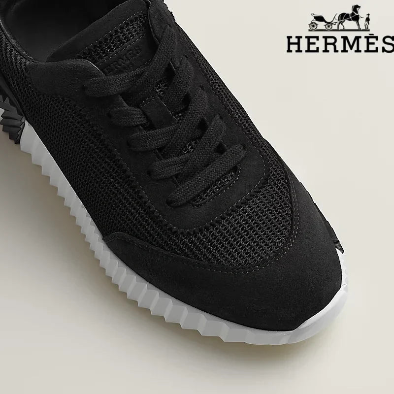 Herm¨¨s Black Electric Sneakers