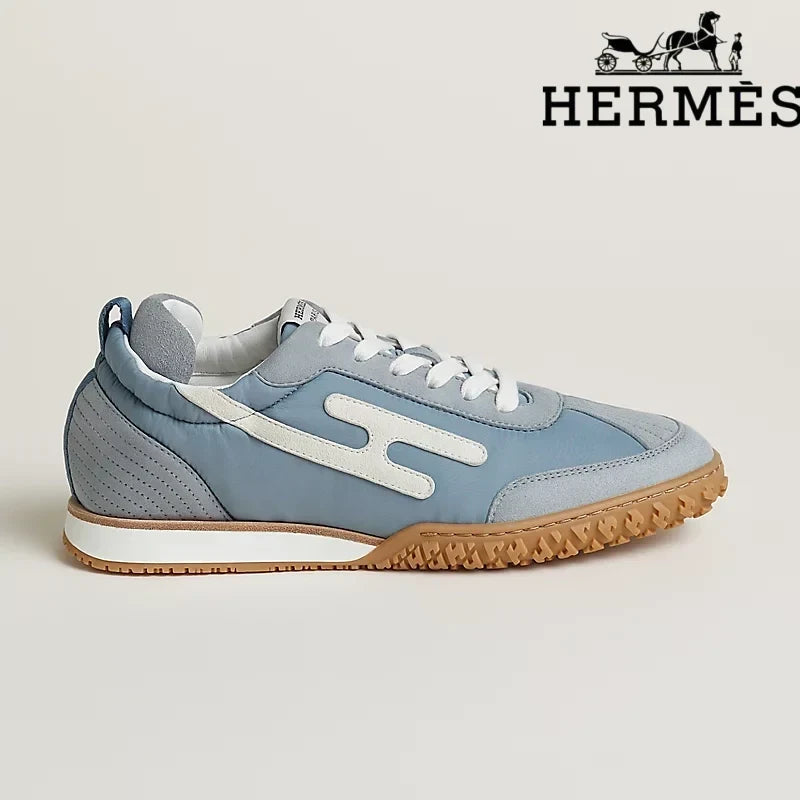 Herm¨¨s Jet Sneaker in Bleu Poudre
