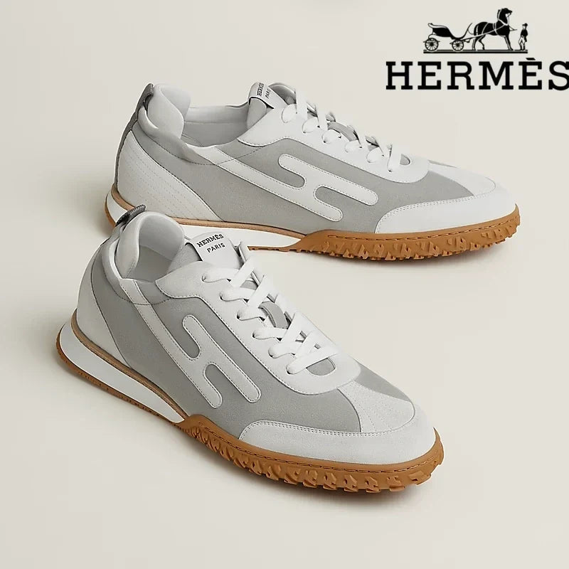 Herm¨¨s Jet Sneaker in Gris Clair