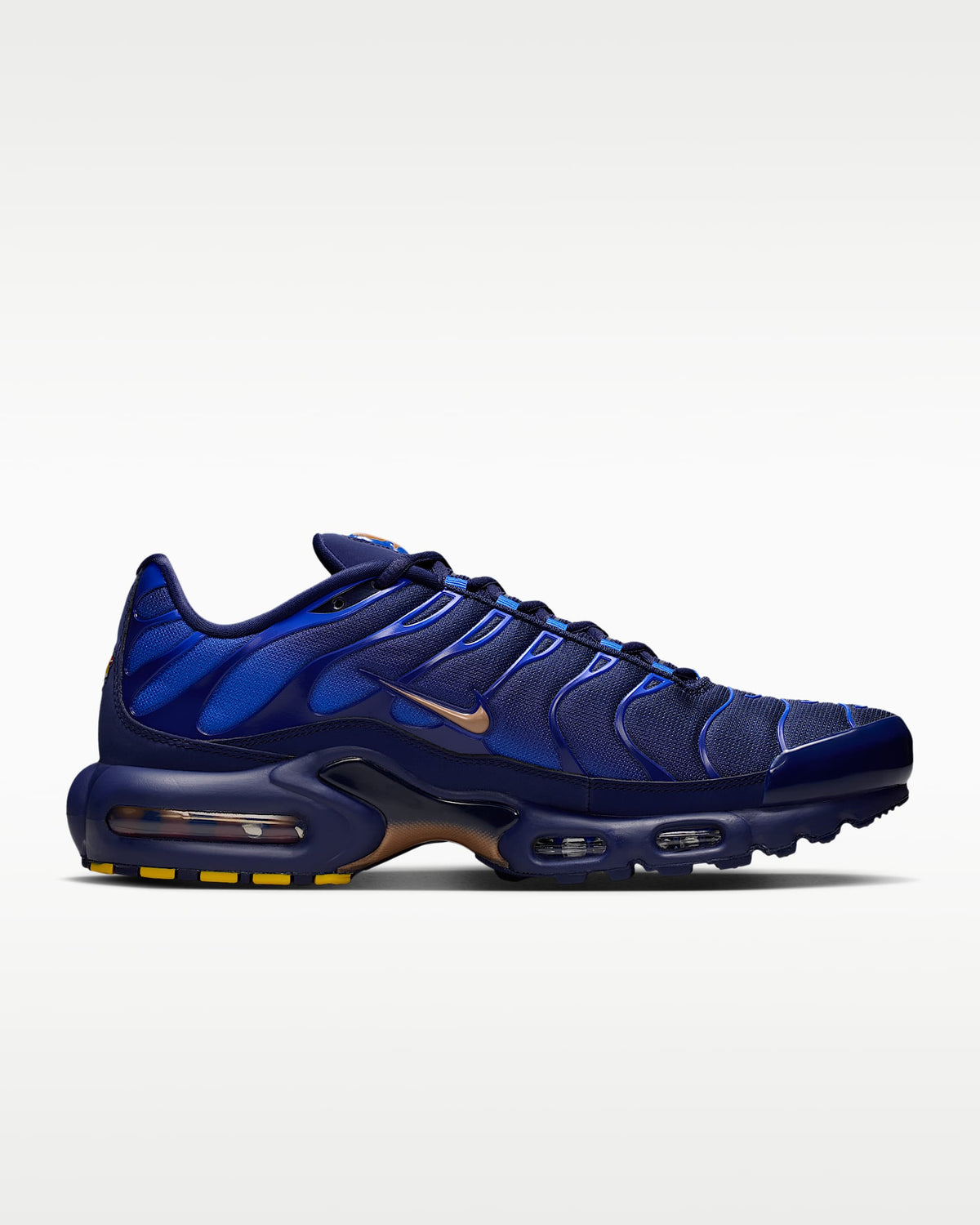Nike Air Max Plus ¨C Midnight Navy/Metallic Gold Sneaker