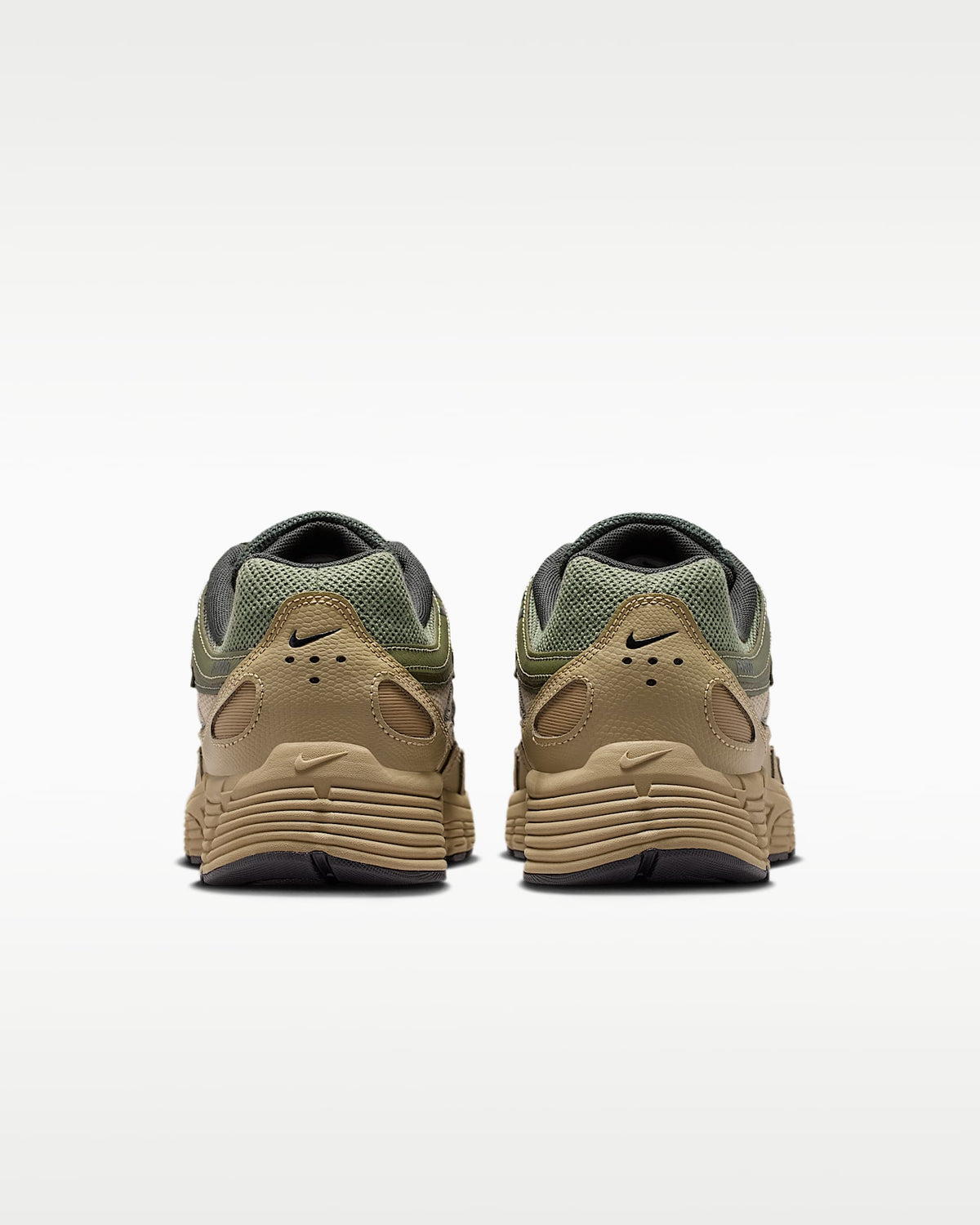 Nike P-6000 ¨C Olive / Khaki Mesh Athletic Sneakers