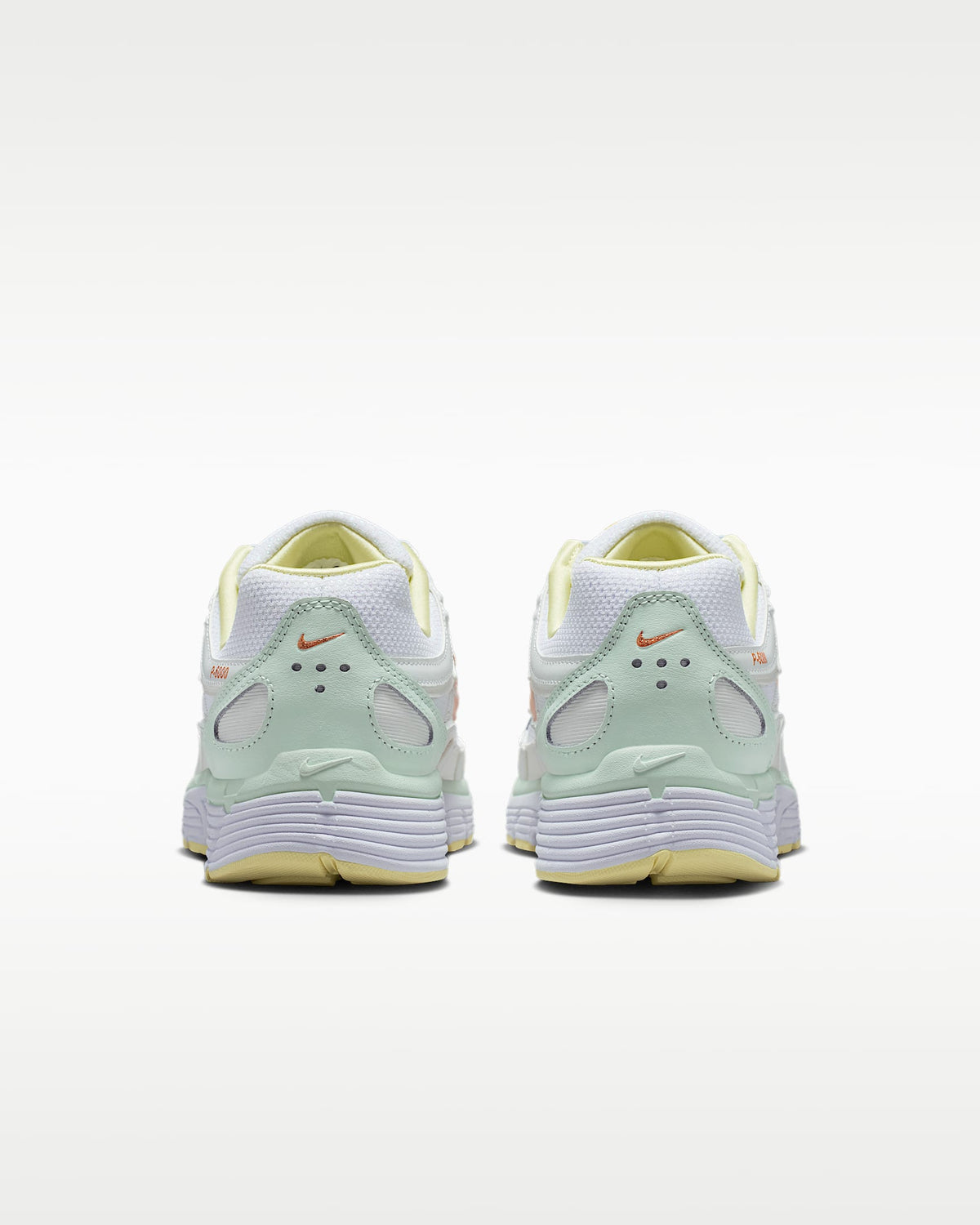 Nike P-6000 ¨C White / Pink / Mint Mesh Athletic Sneakers