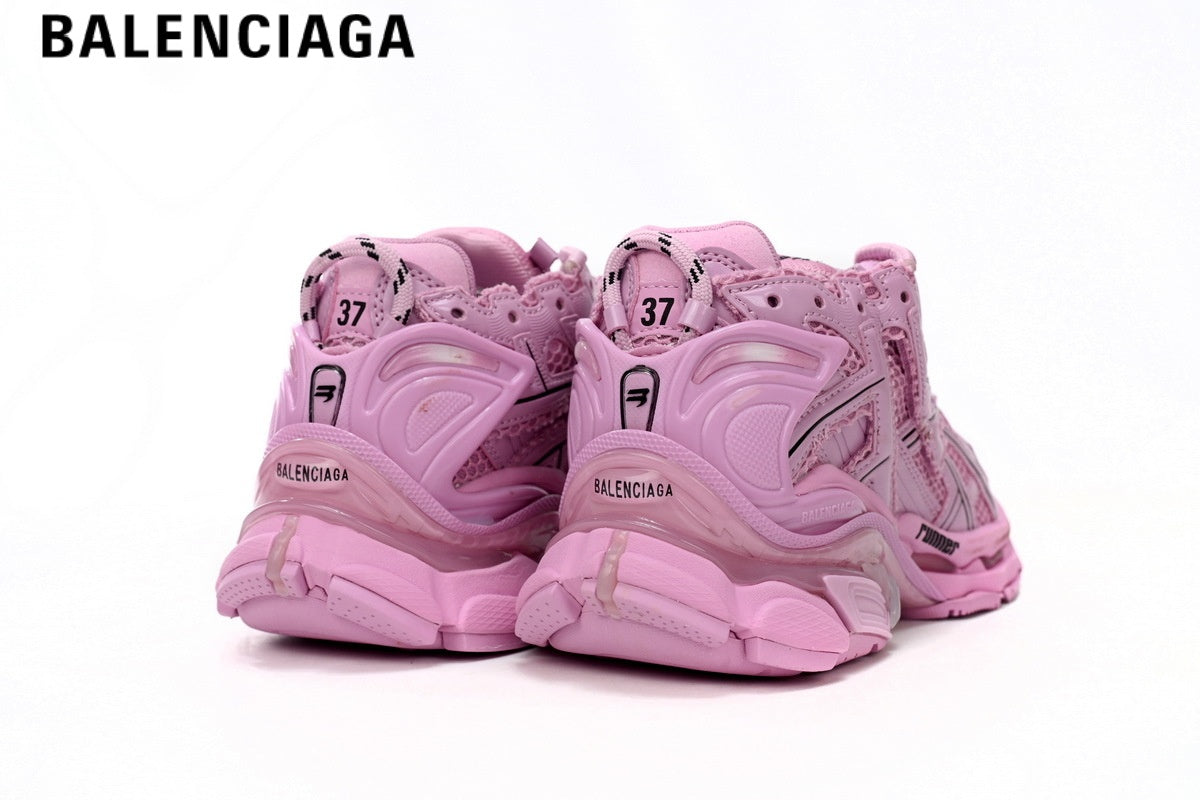 Balenciaga Runner men's shoes  women sneakers¡ª Light Pink