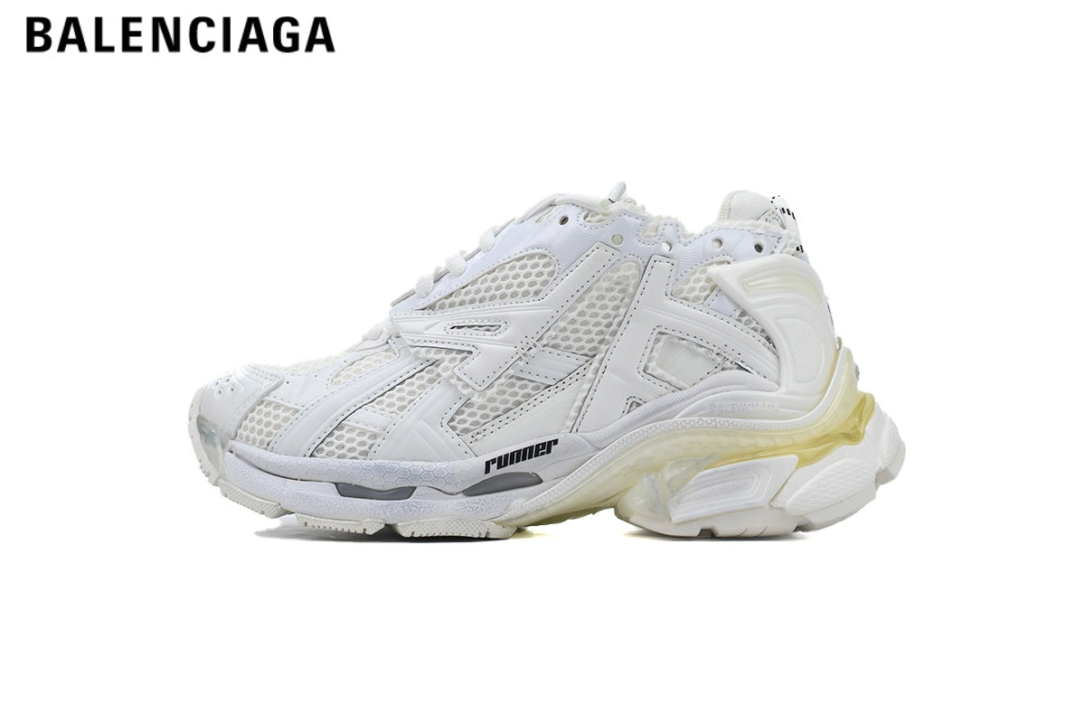 Balenciaga Runner men's shoes  women sneakers ¡ª White