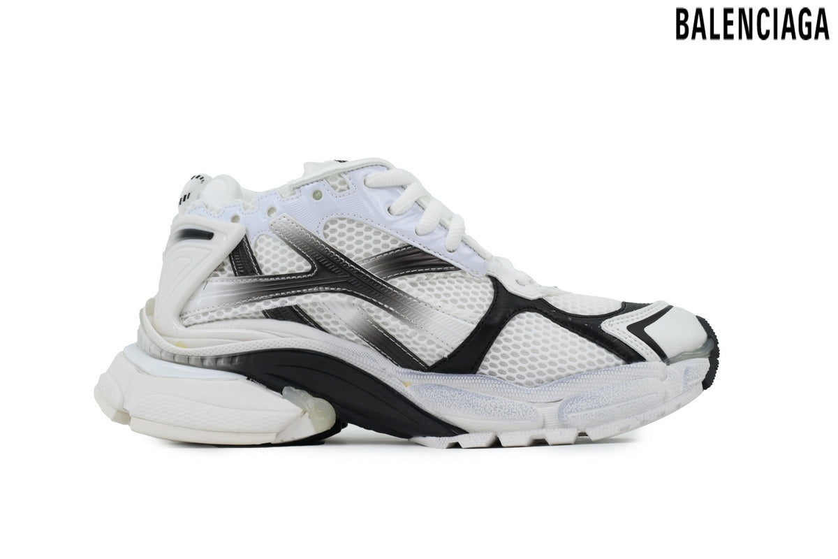 Balenciaga Runner men's shoes  women sneakers ¨C White & Black (Premium)