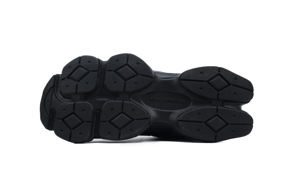 New Balance 9060 Women's & Men's All Black Chunky Retro Sneakers