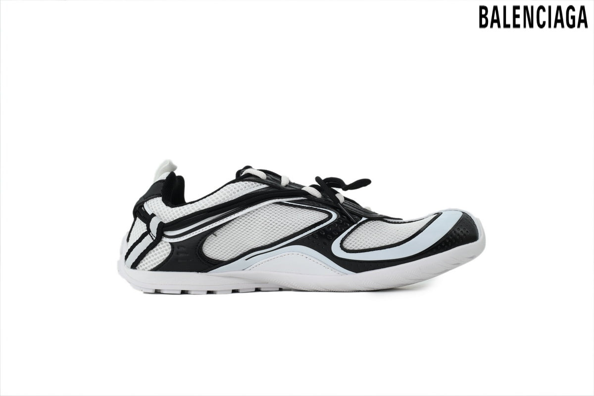 Balenciaga Drive men's shoes  women sneakers ¨C White & Black